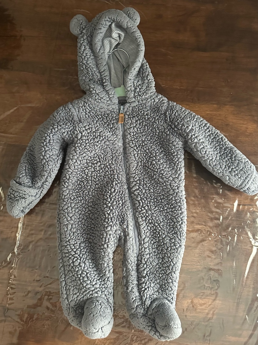 Carter’s Plush Teddy Snowsuit